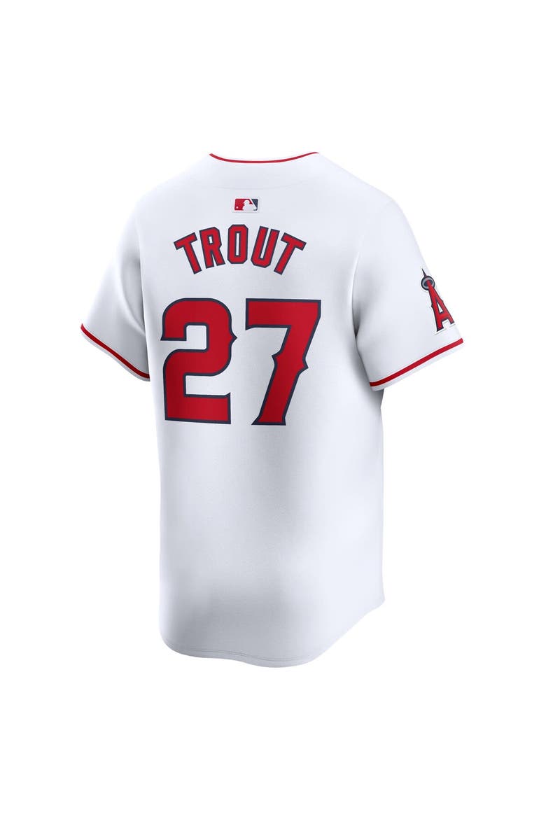 Youth Nike Mike Trout White Los Angeles Angels Home Limited Player