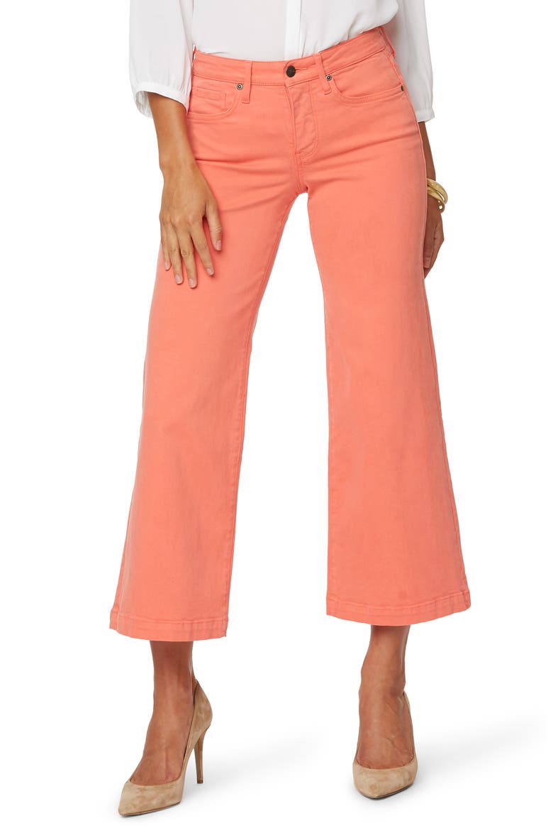 Teresa Ankle Wide Leg Jeans, Main, color, FRUIT PUNCH