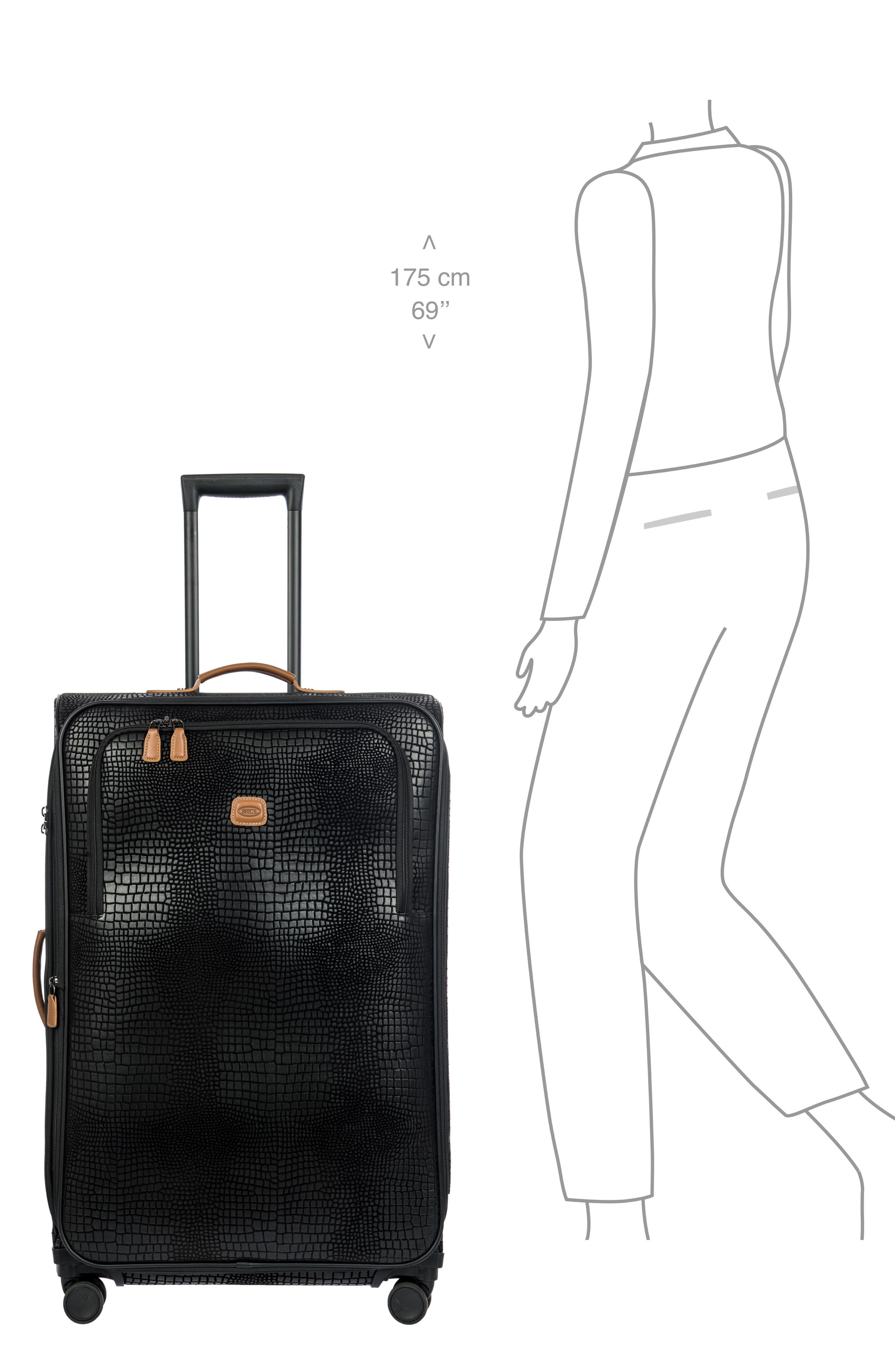 Bric's My Safari 31-Inch Expandable Spinner Luggage, Alternate, color, Black