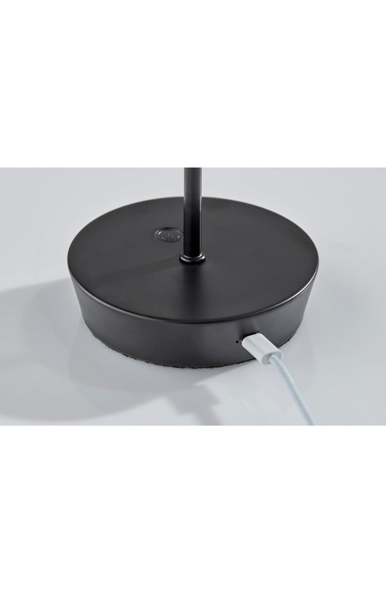 ADESSO LIGHTING AKO LED Cordless Table Lamp, Alternate, color, Black