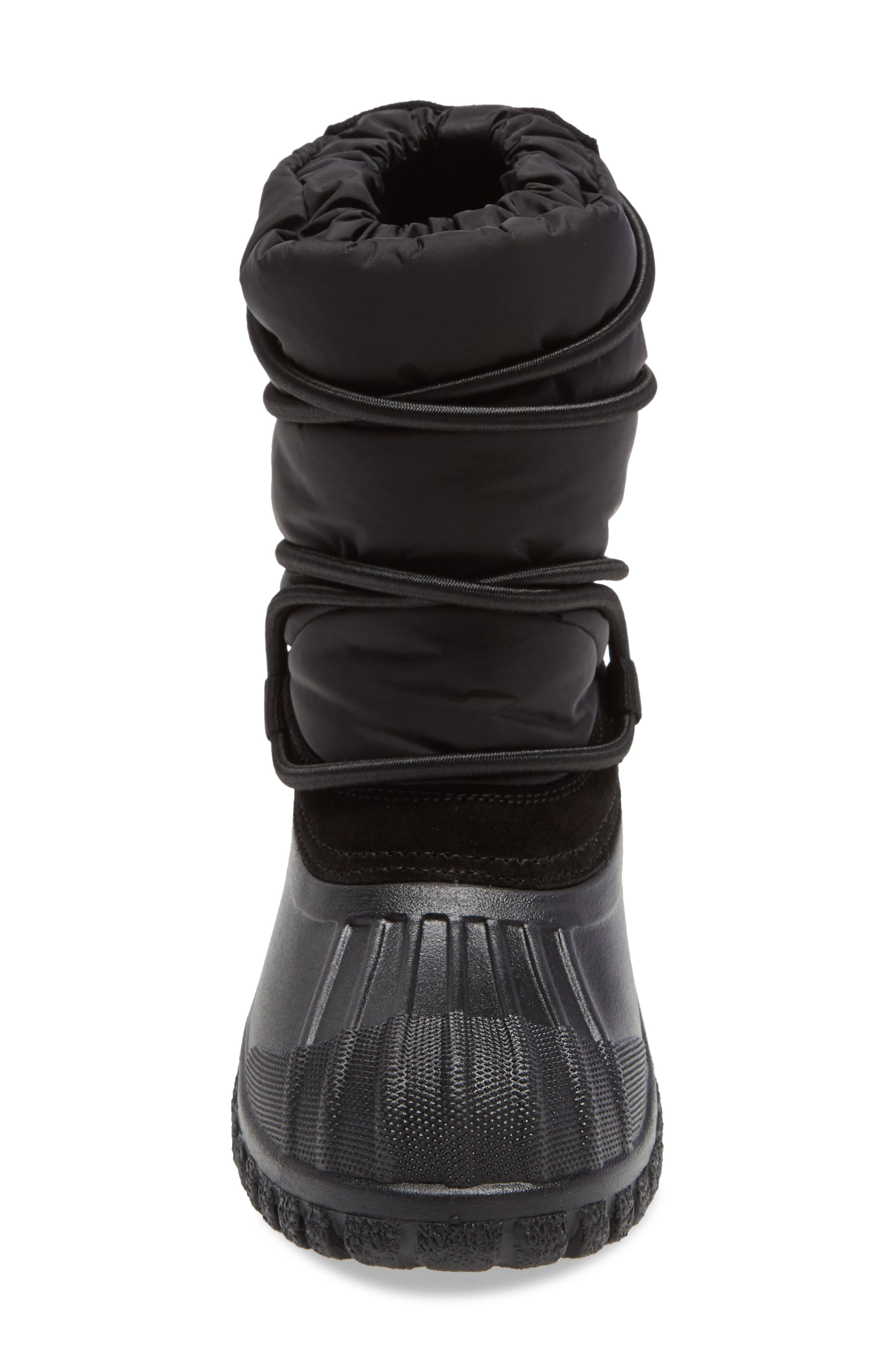 Moncler Chris Faux Fur Lined Waterproof Snow Boot, Alternate, color, 