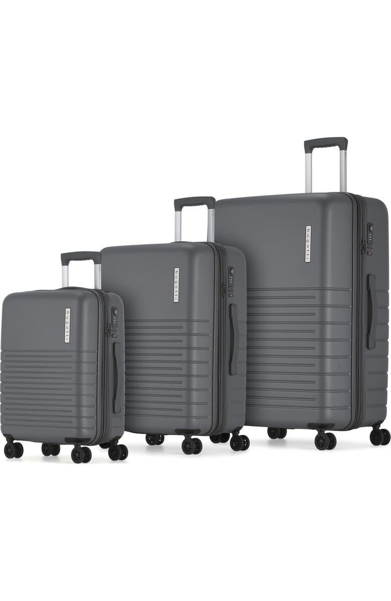 bugatti Birmingham 3 Piece Luggage Set with Expansion, Main, color,