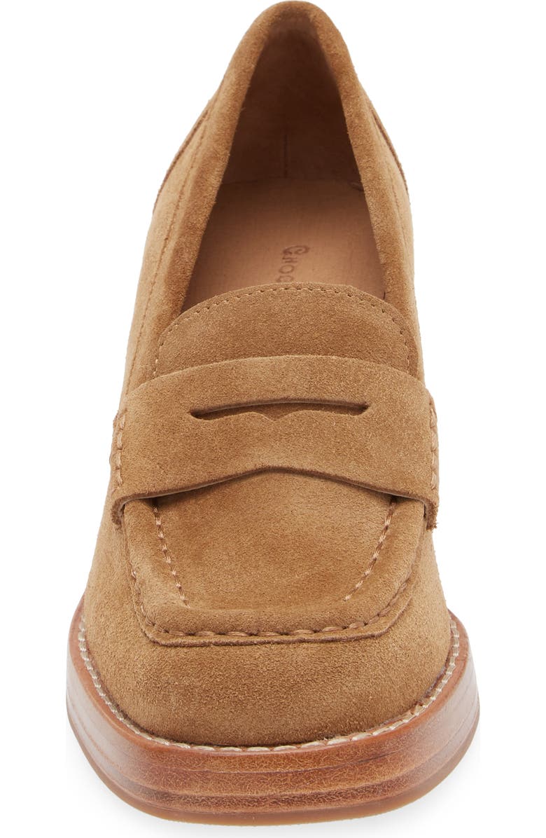 Chocolat Blu Irene Penny Loafer Pump, Alternate, color,