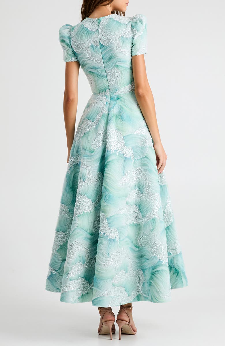 HELSI Eleanor Sequin Fit & Flare Cocktail Dress, Alternate, color,