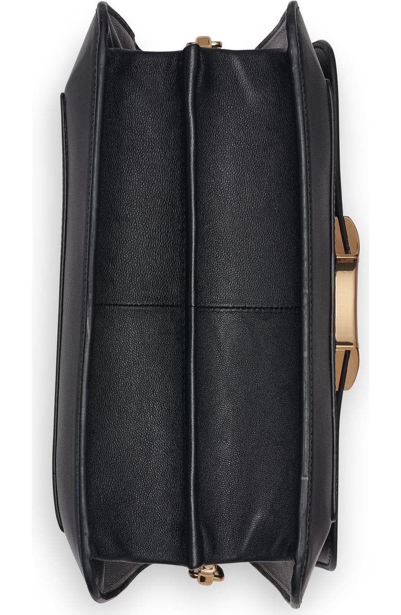 KARL LAGERFELD PARIS Madelyn Shoulder, Alternate, color, Black/Gold