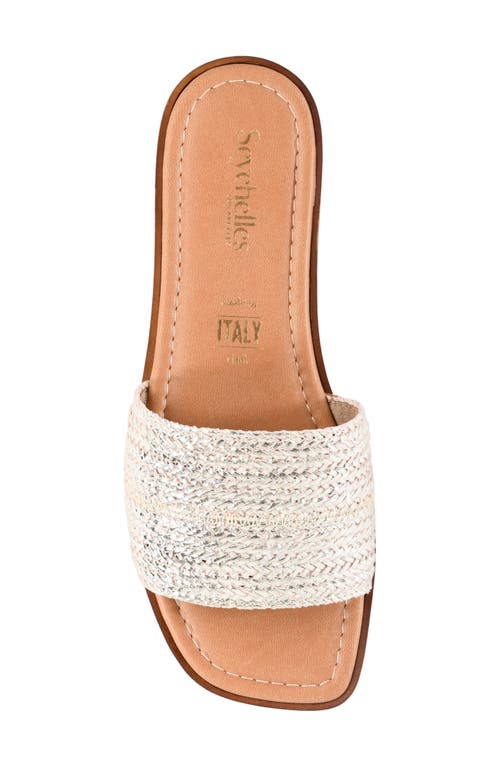 SEYCHELLES SEYCHELLES PALMS PERFECTION SLIDE SANDAL