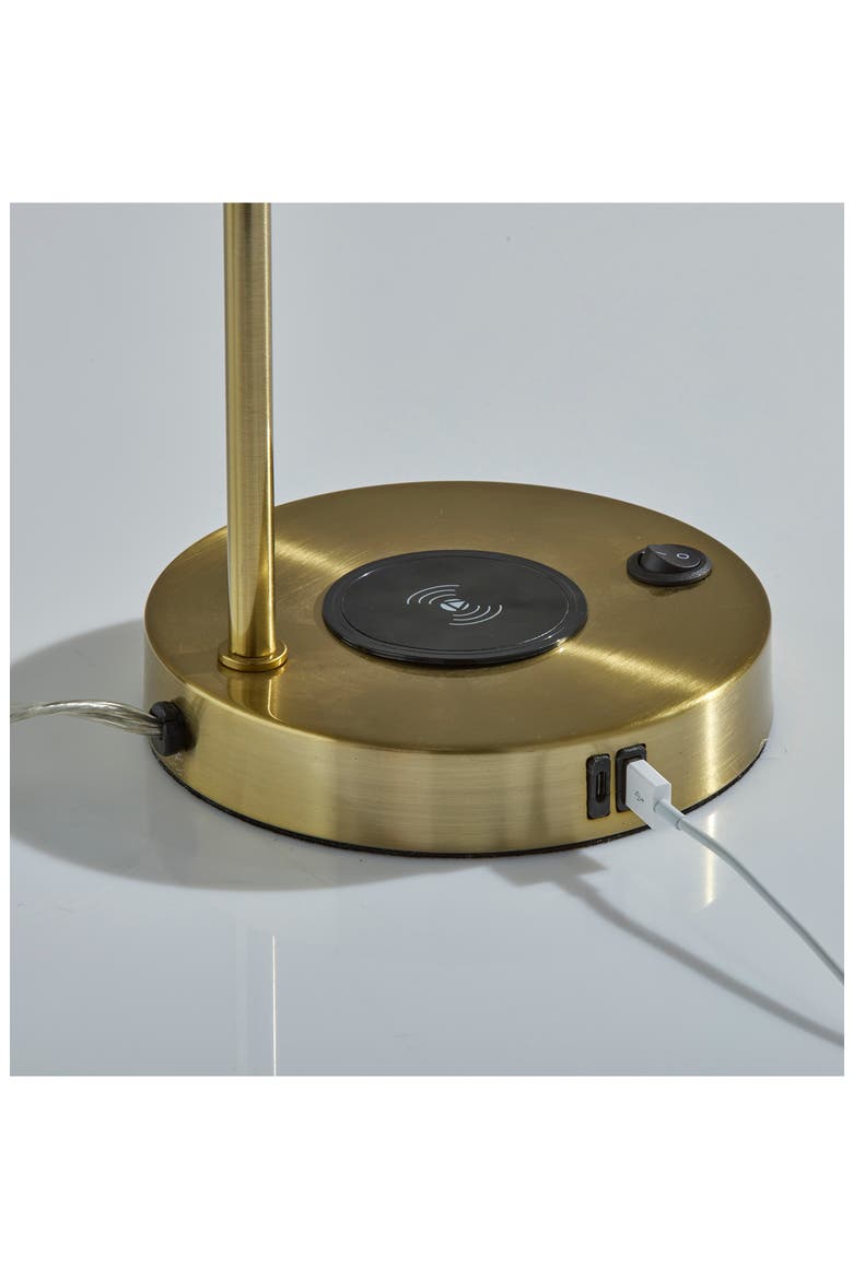 Emery Supercharger Desk Lamp, Alternate, color, ANTIQUE BRASS