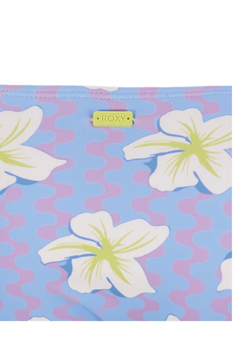 Roxy Kids' Party Waves 2-Piece Swimsuit, Alternate, color, Crocus Petal