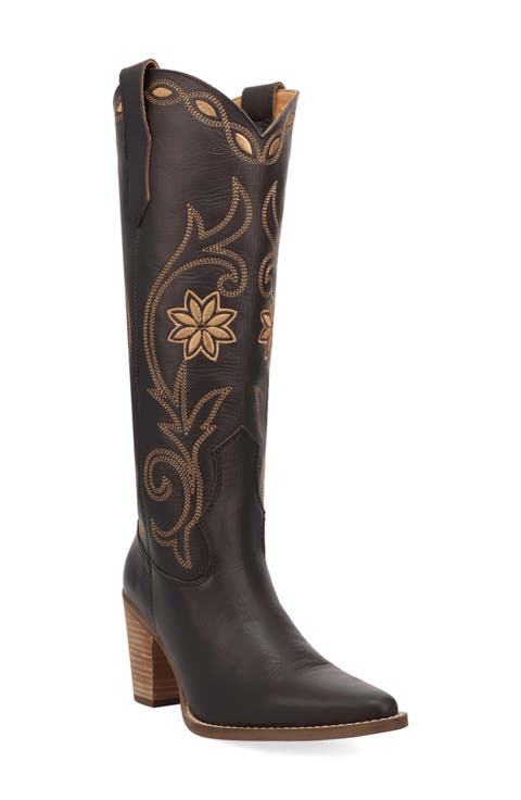 Miss Daisy Knee High Western Boot
