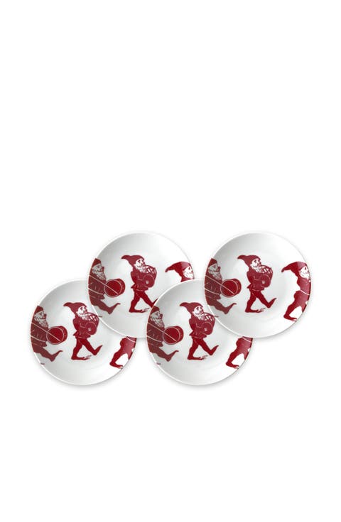 Elves Small Plates - Porcelain - Set 4