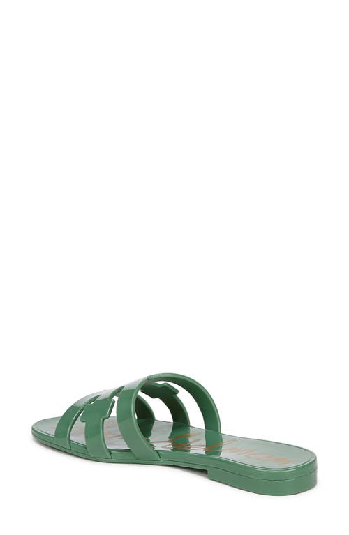 Sam Edelman Bay Jelly Slide Sandal Green Garden Jelly In Green Garden