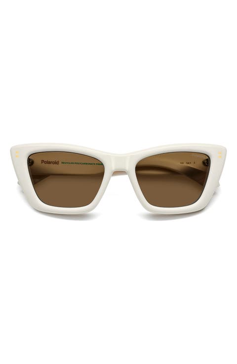 新品未使用 OFF-WHITE CAT EYE SUGLASSES Yves Saint Laurent Cat-Eye Sunglasses - White – Narcissus