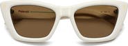 Polaroid 54mm Polarized Cat Eye Sunglasses