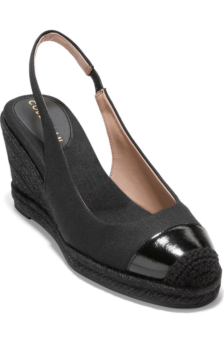 Cole Haan Cloudfeel Espadrille Wedge Slingback, Main, color,