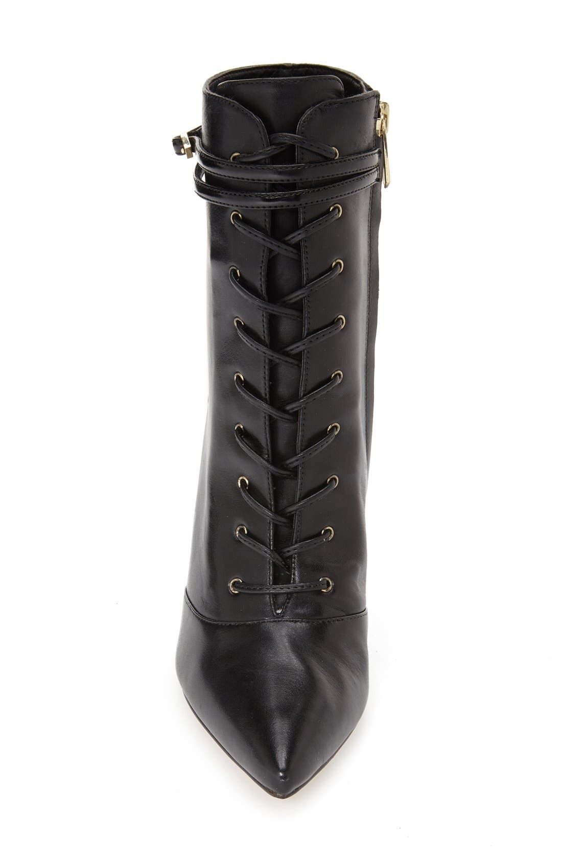 Sam Edelman 'Bryton' Pointy Toe Lace Up Bootie, Alternate, color, 