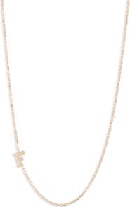 Anzie Diamond Initial Necklace