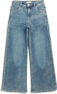 Tractr Kids' Wide Leg Jeans