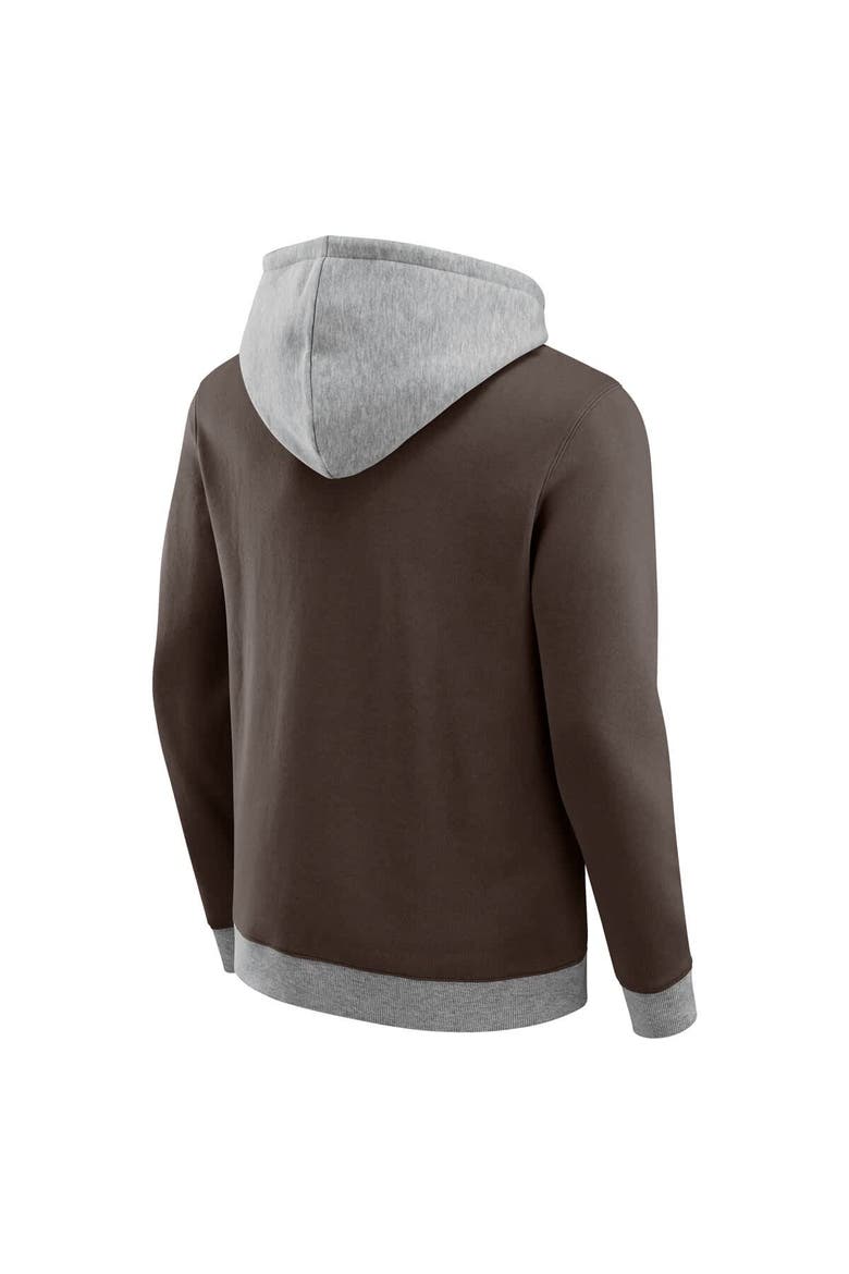 Men's Darius Rucker Collection by Fanatics Brown Cleveland Browns Coaches Hoodie, Alternate, color, Brown