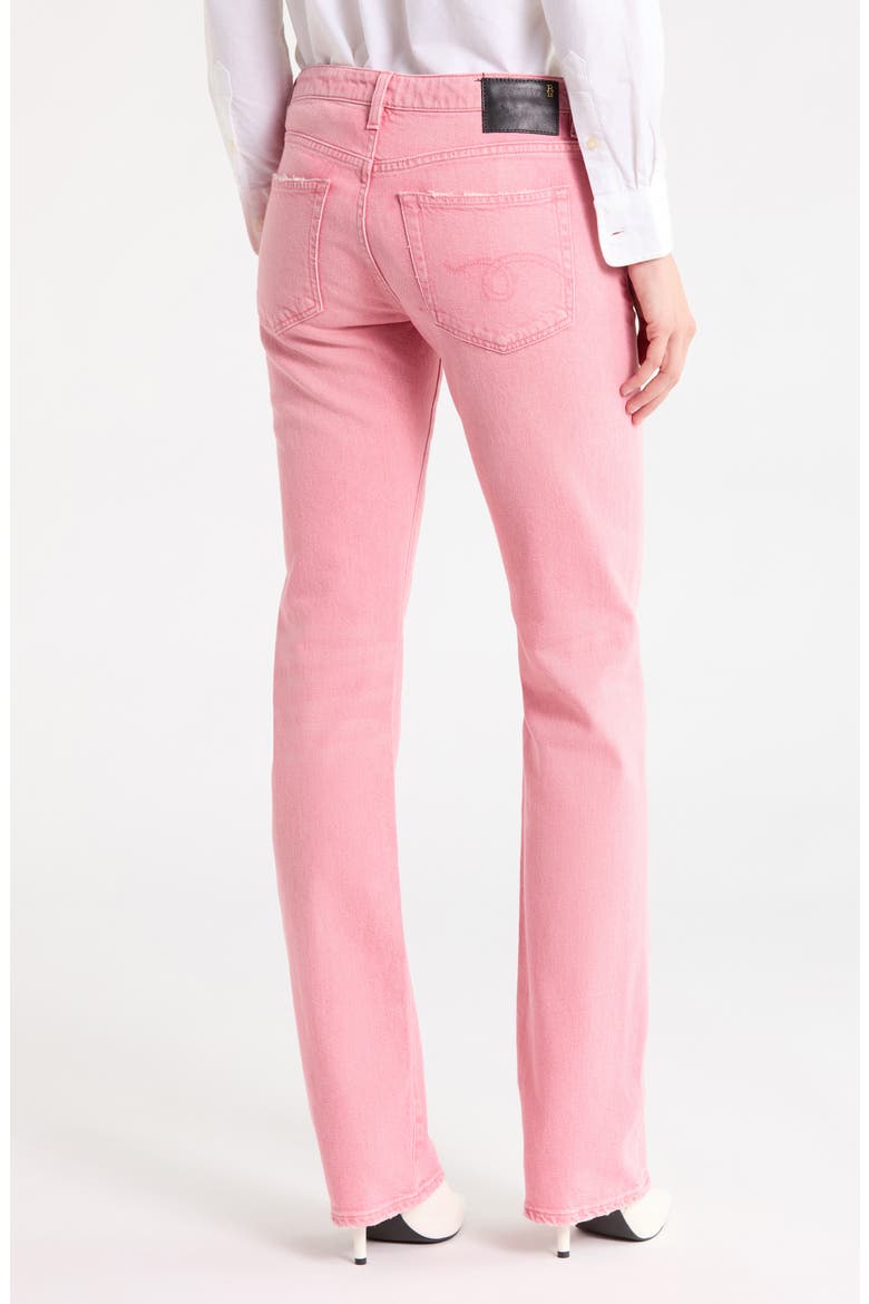 Tobi Boy Mid Rise Boyfriend Jeans, Alternate, color, CORAL STRETCH PINK