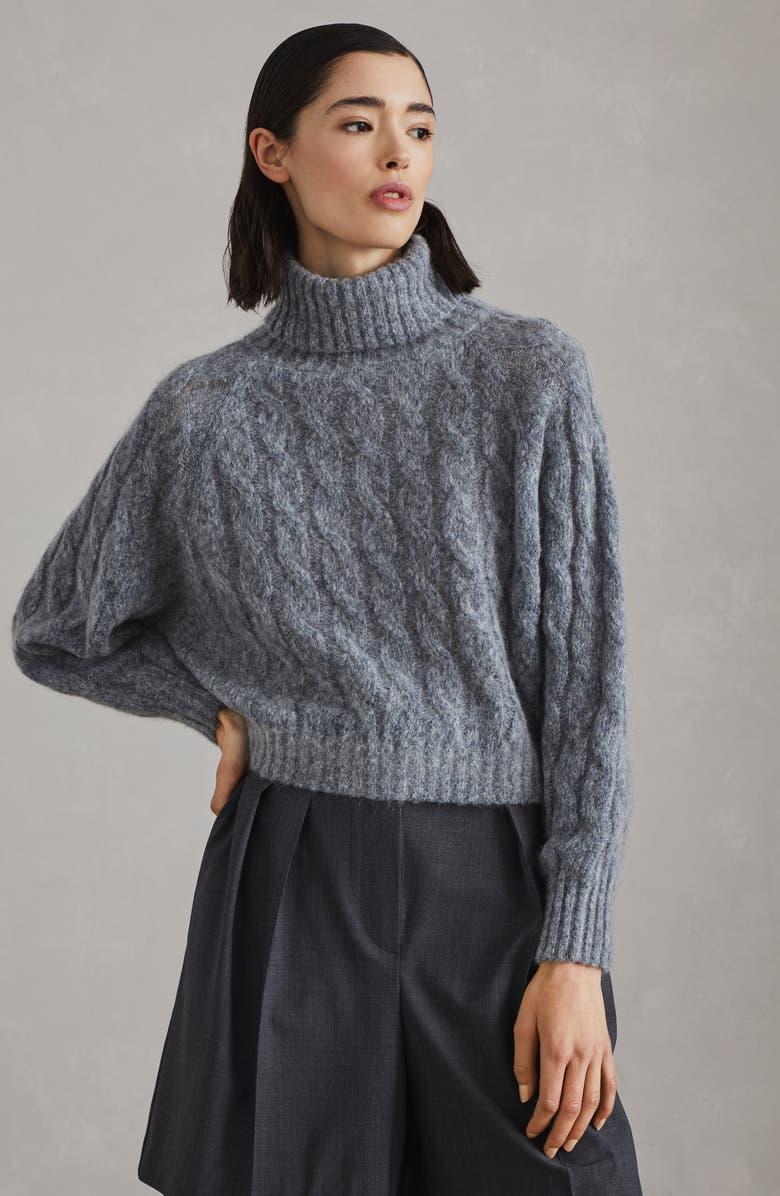 Brunello Cucinelli Turtleneck sweater with monili, Alternate, color,