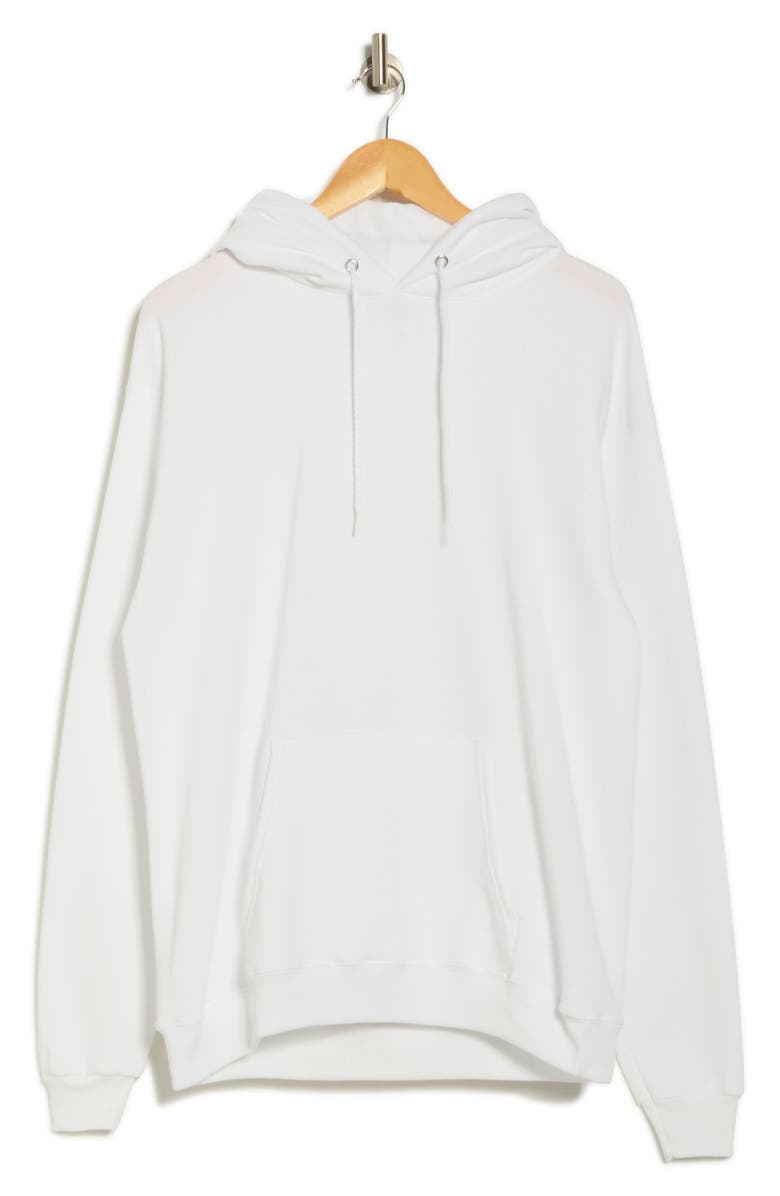 Hanes Ecosmart Fleece Hoodie, Alternate, color, White