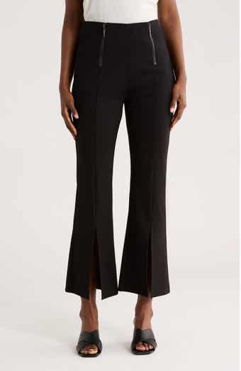 PATRIZIA LUCA Front Slit Wide Leg Pants