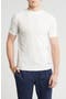 Textured Knit Short Sleeve Sweater