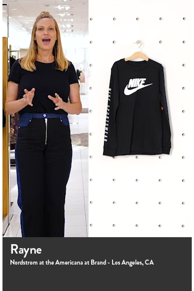 Kids' Sportswear Long Sleeve Logo Graphic Tee video