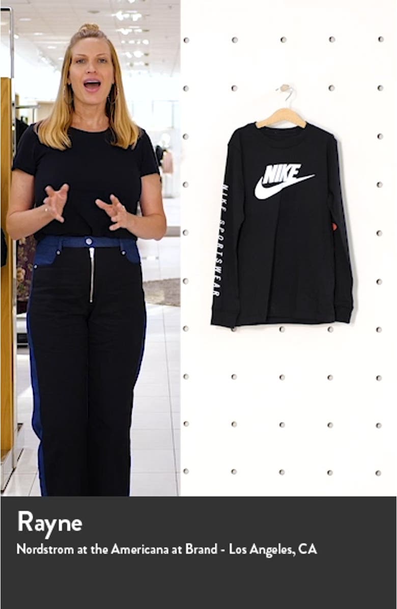 Kids' Sportswear Long Sleeve Logo Graphic Tee, sales video thumbnail
