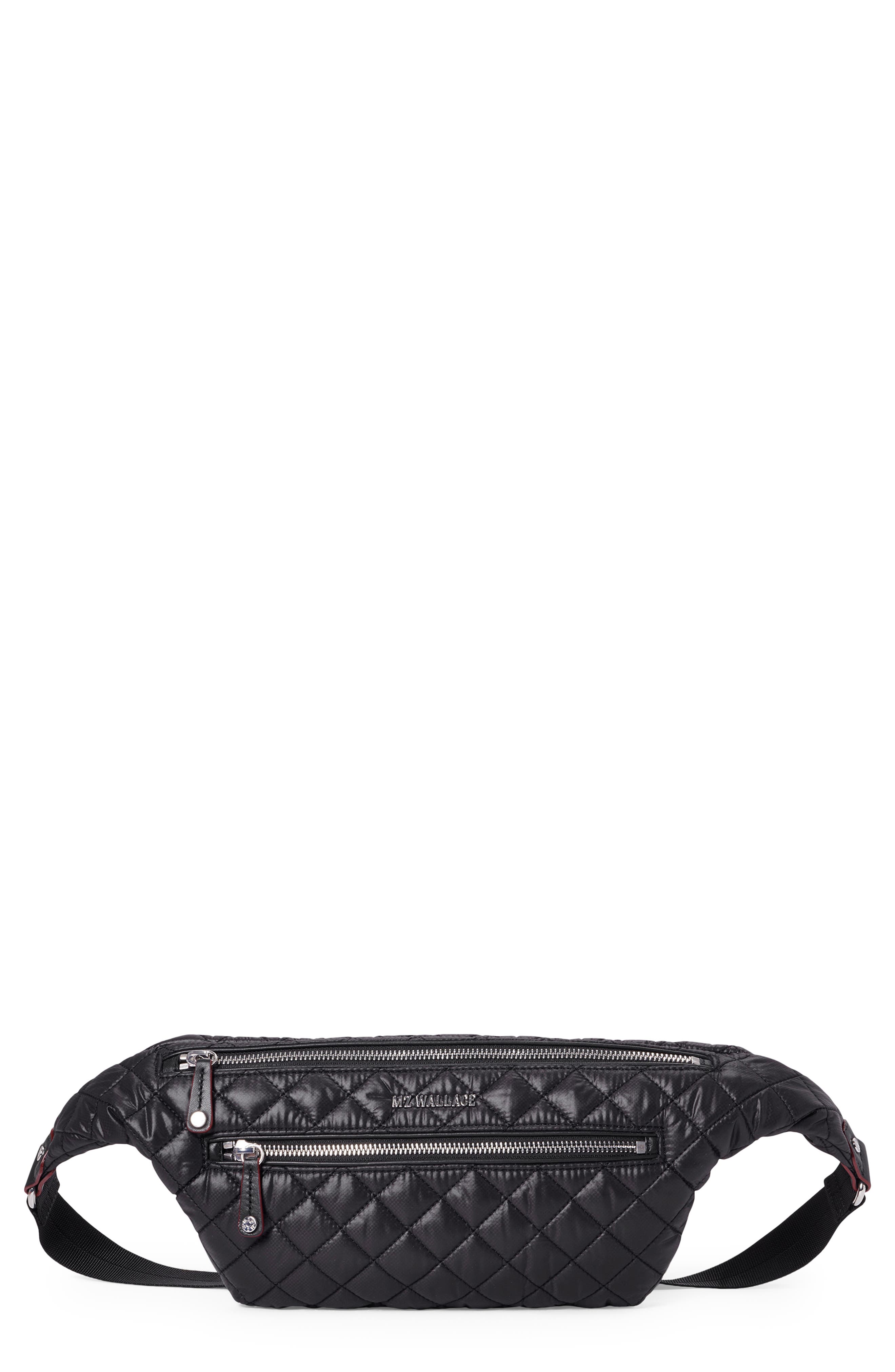 MZ Wallace Crosby Quilted Belt Bag, Main, color, 