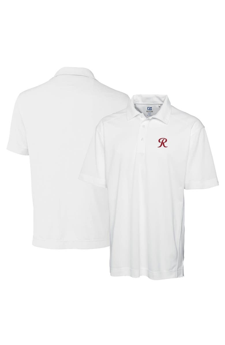 Cutter & Buck Men's Cutter & Buck White Tacoma Rainiers DryTec Genre Textured Solid Polo, Main, color, 