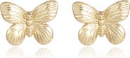 Ettika Butterfly Stud Earrings