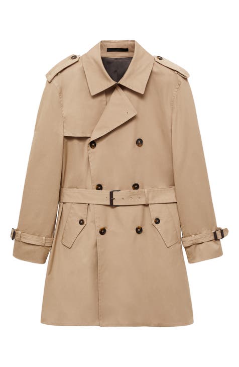 Men s Beige Trench Coats Nordstrom