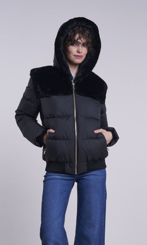 Blue Duck Down Jacket In Blue