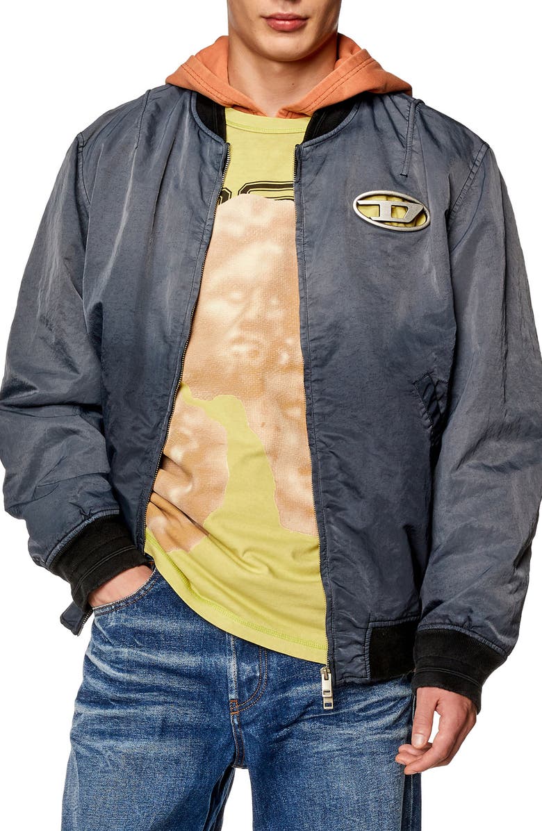 DIESEL<sup>®</sup> J-Kepes Distressed Bomber Jacket, Alternate, color, 