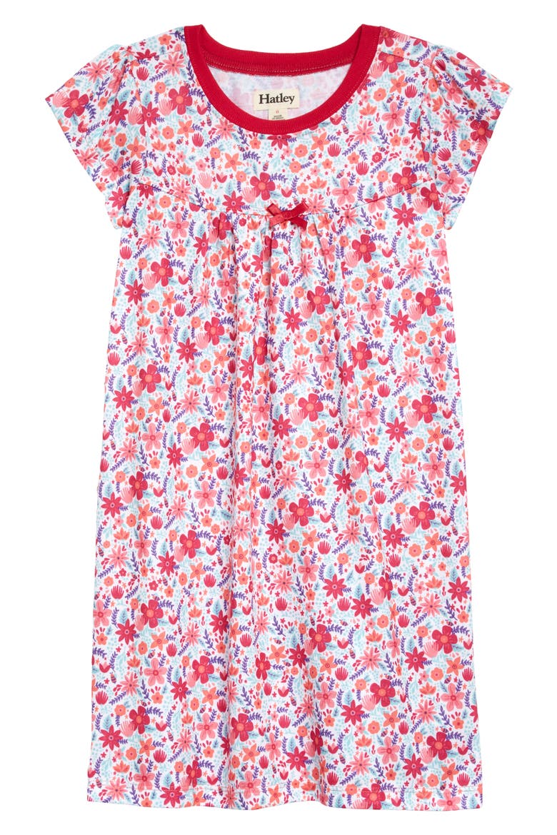 Summer Garden Nightgown, Main, color, PINK