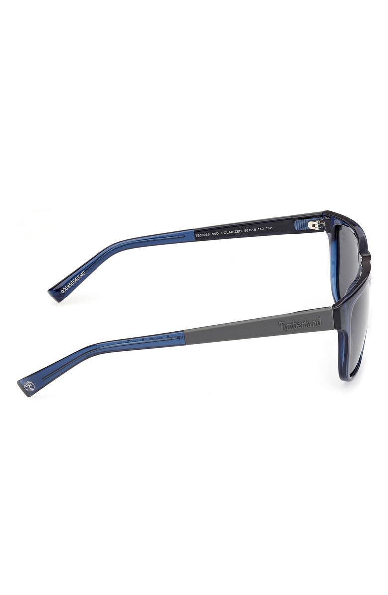 Timberland 56mm Sunglasses, Alternate, color,