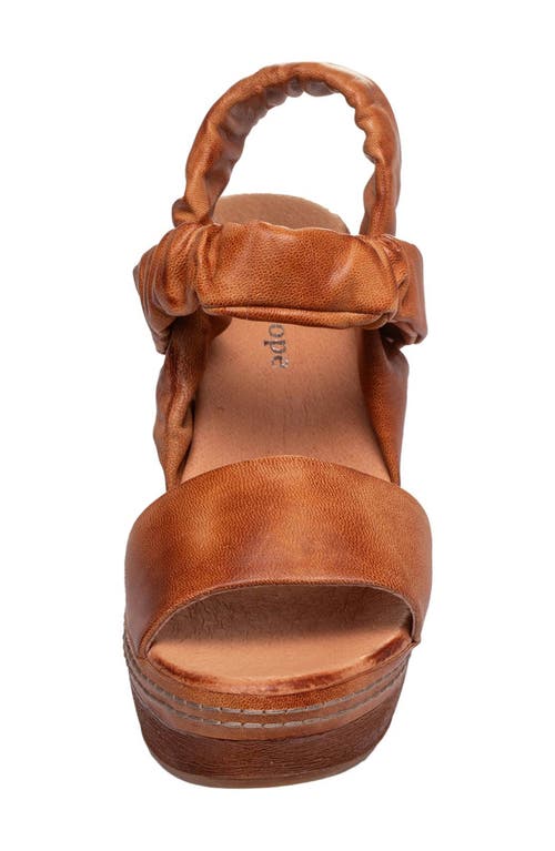 Antelope Teela Slingback Sandal In Tan