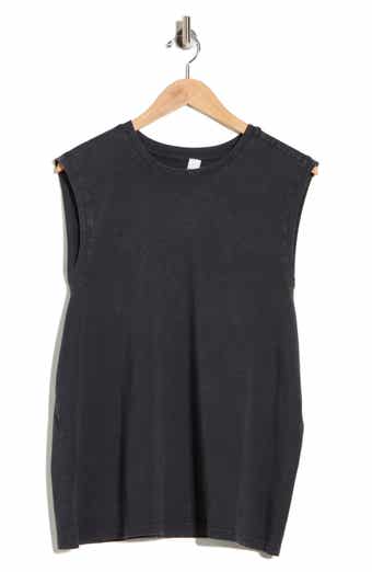 90 DEGREE BY REFLEX Acid Wash Cotton Blend Tank