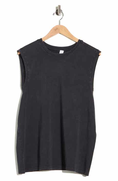 90 DEGREE BY REFLEX Acid Wash Cotton Blend Tank