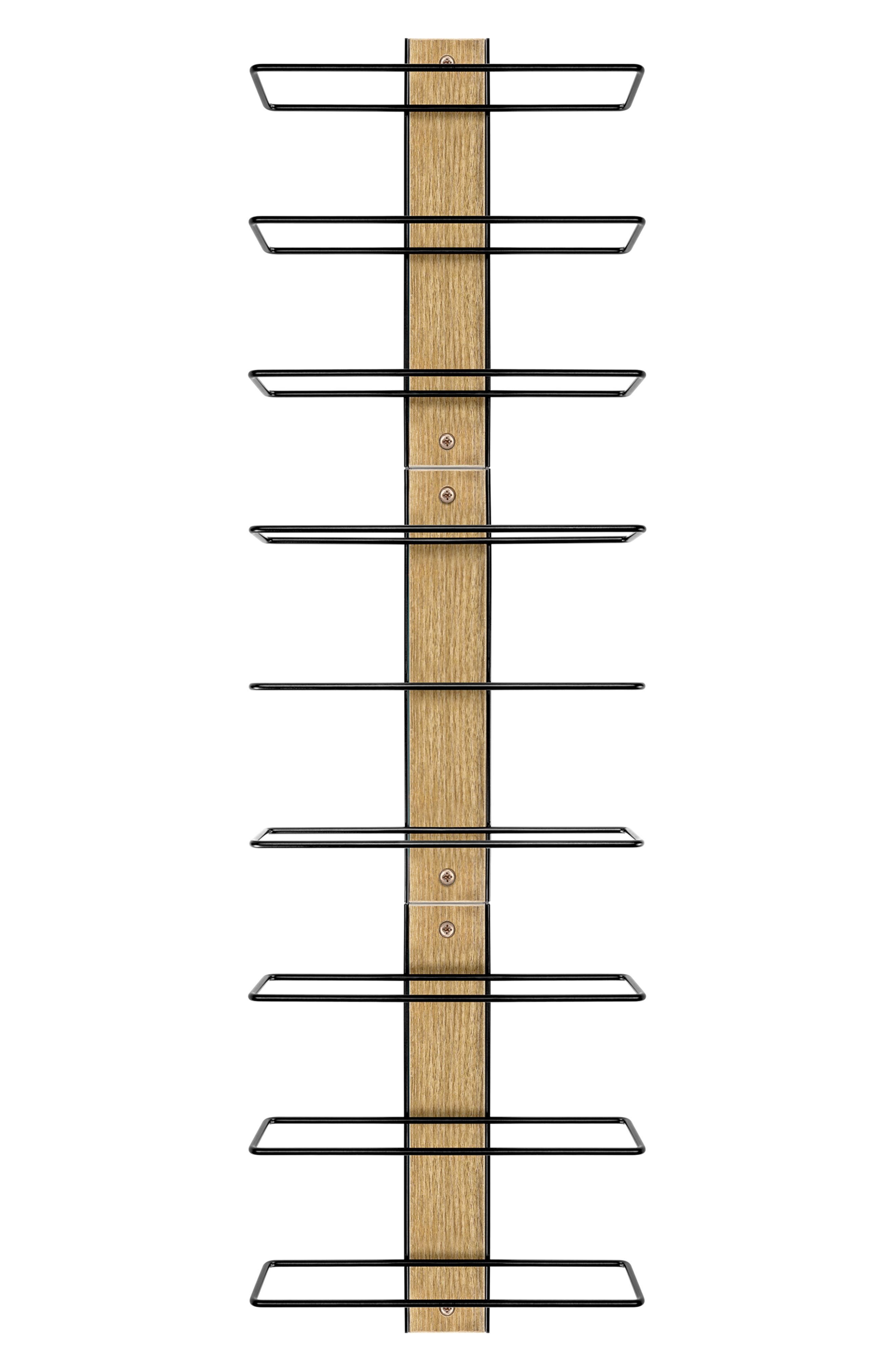 9-Bottle Wall Wine Rack