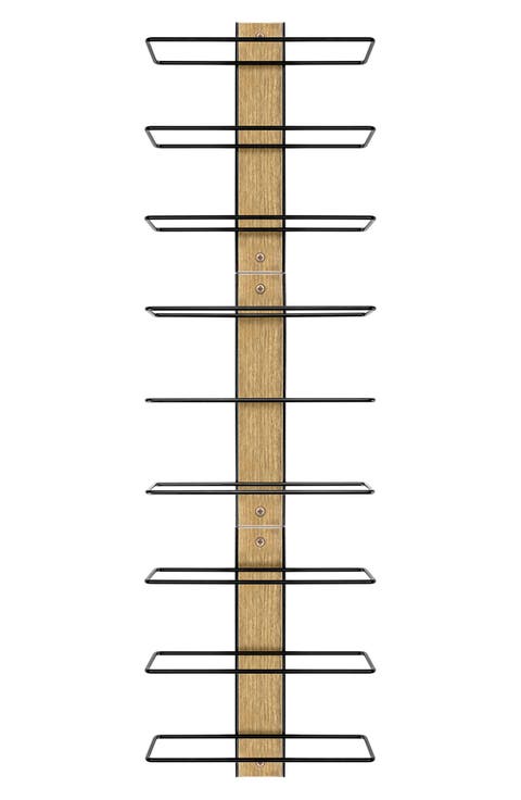 9-Bottle Wall Wine Rack