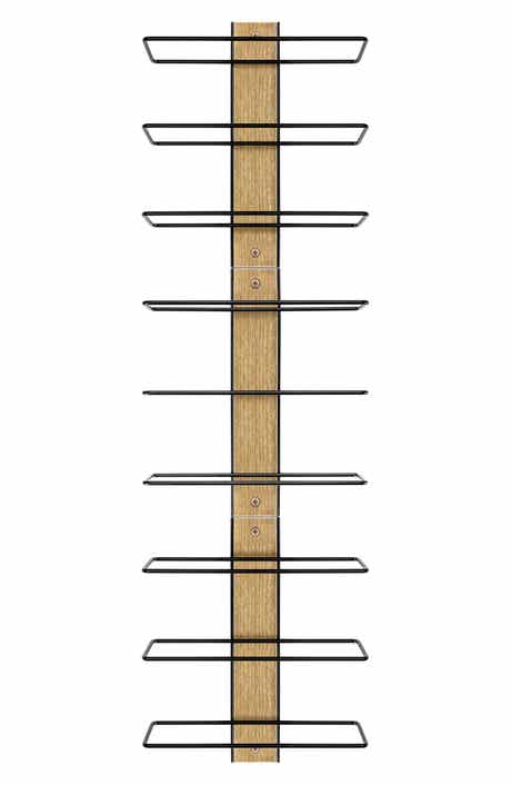 9-Bottle Wall Wine Rack