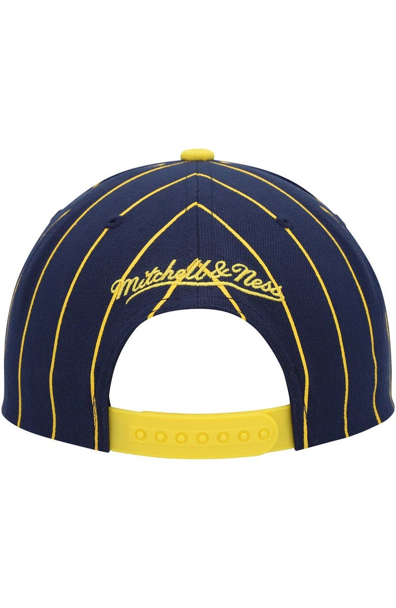 Mitchell & Ness Men's Mitchell & Ness Navy LA Galaxy Team Pin Snapback Hat, Alternate, color, Navy