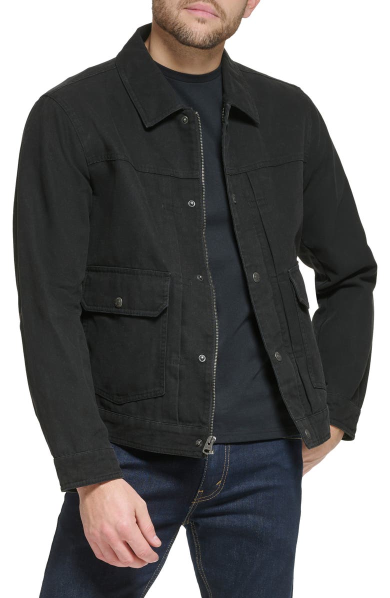 Levi's<sup>®</sup> Cotton Canvas Depot Jacket, Main, color,