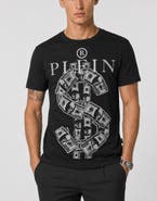 PHILIPP PLEIN Jersey T-Shirt Plein Dollar Men