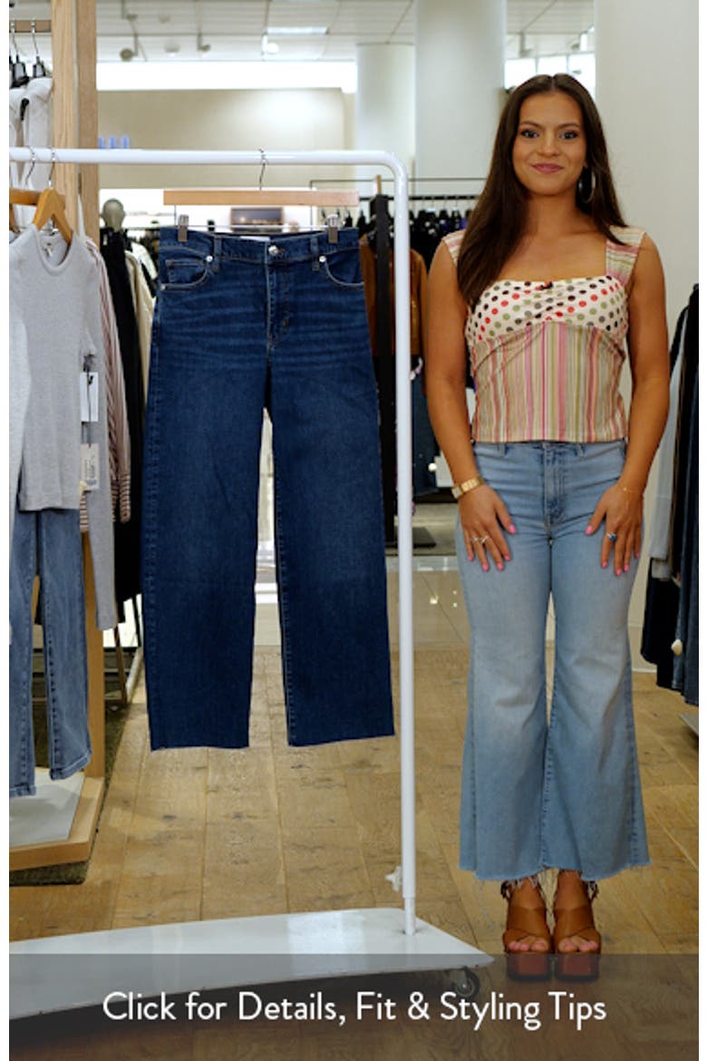 The Mellow Ankle Straight Leg Jeans video