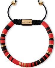 TORRELA Coral Gold Beaded Bracelet