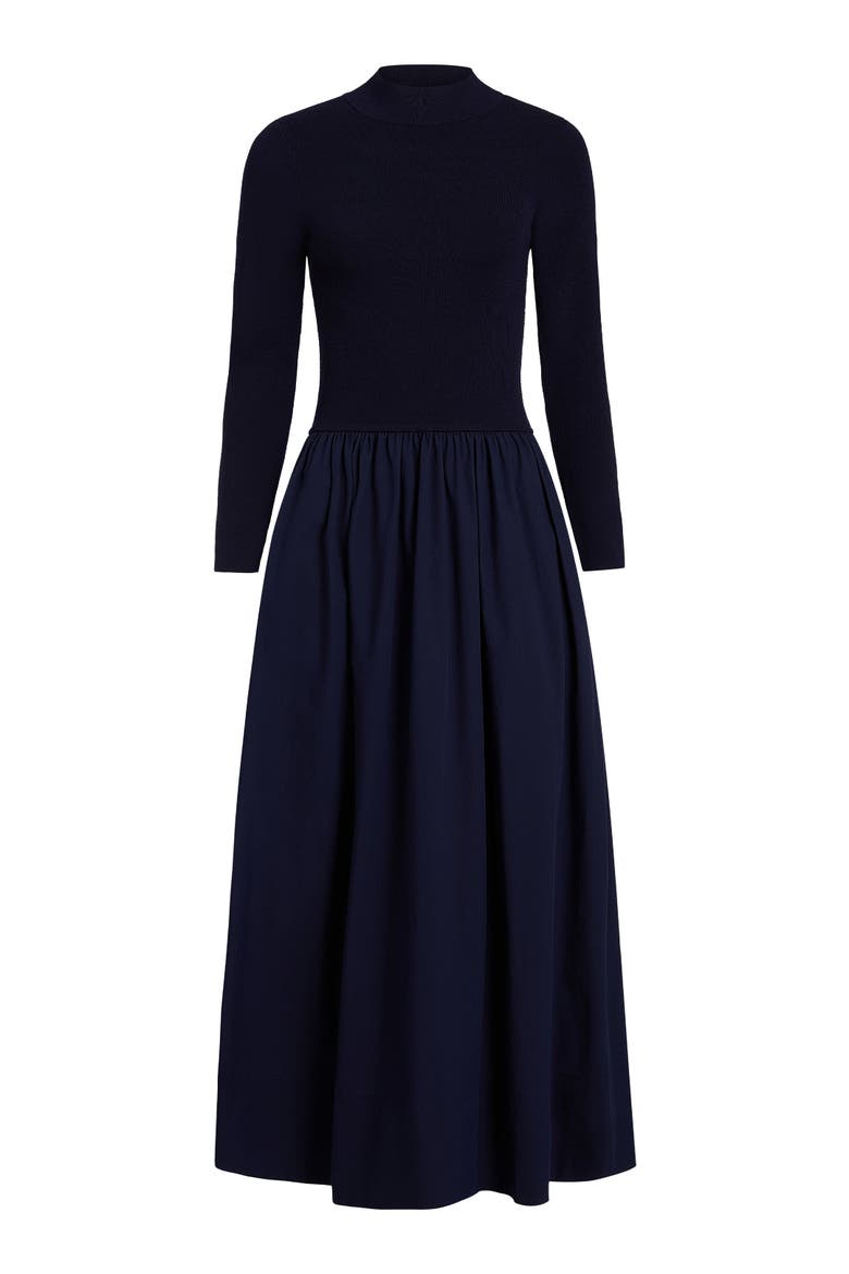 Barrett Maxi Dress, Alternate, color, Navy