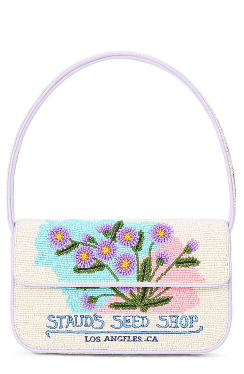 Tommy Beaded Shoulder Bag